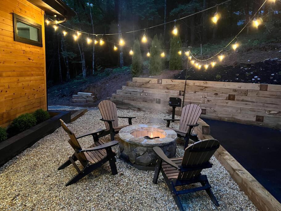 Modern Mountain Getaway With Hot Tub, Fire Pit Villa Sautee Nacoochee Ngoại thất bức ảnh